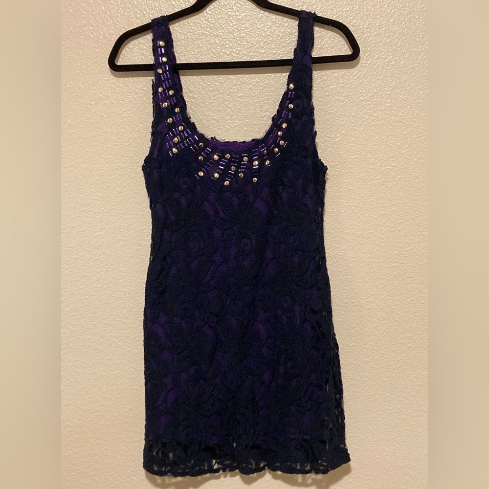 FREE PEOPLE - Summer Dress - Casual Mini Dress- Lacey - Body Con